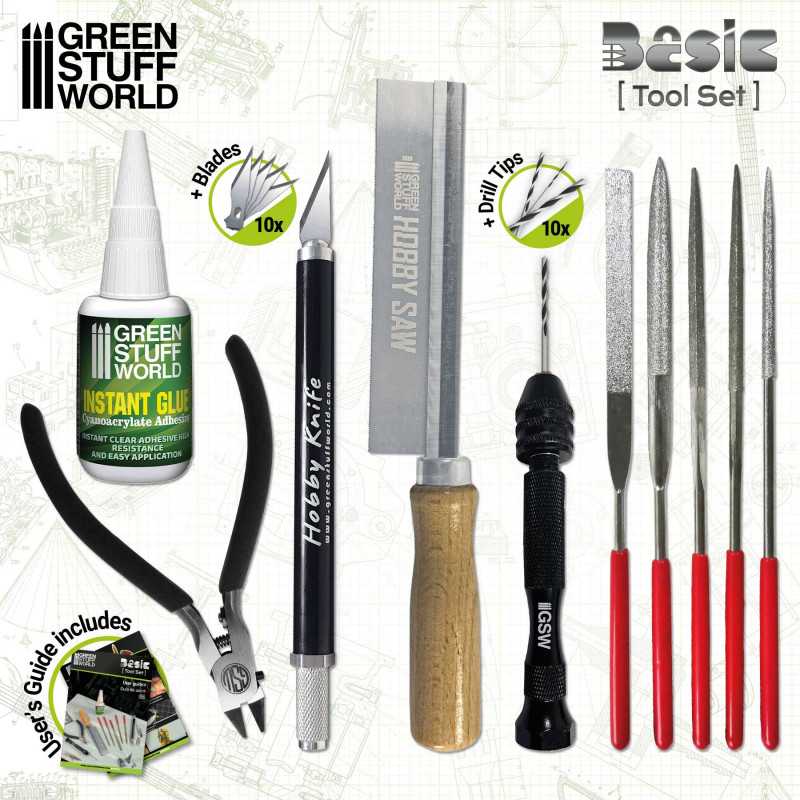 Green Stuff World - Kit d'outils de base - MEKA NEKO