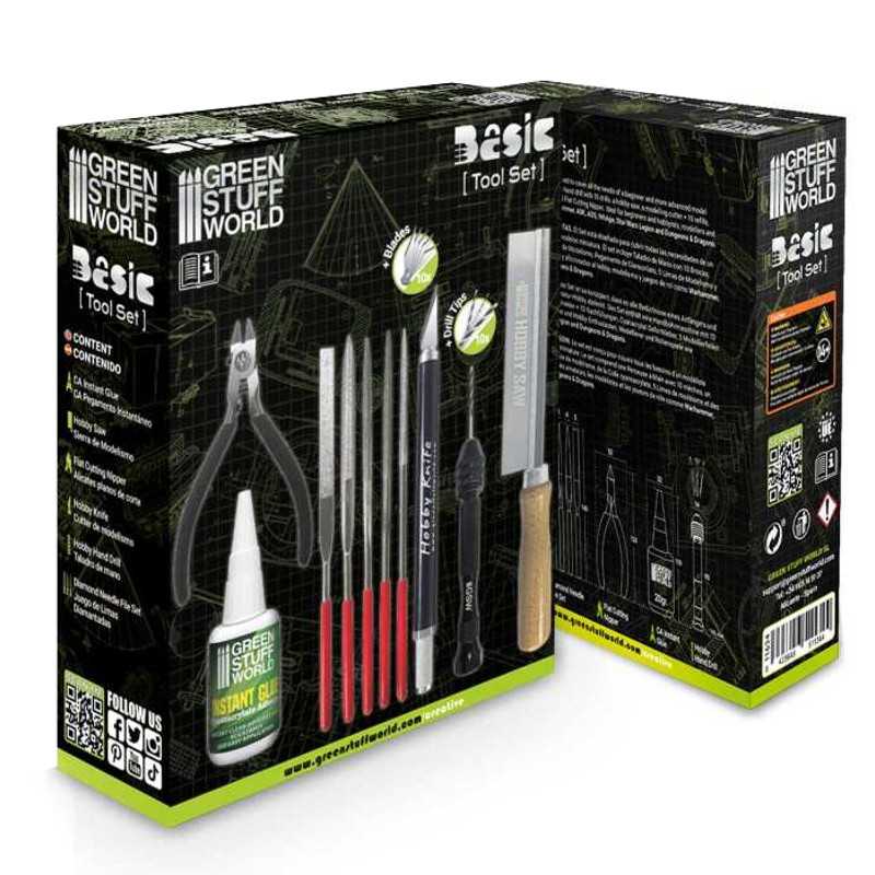 Green Stuff World - Kit d'outils de base - MEKA NEKO