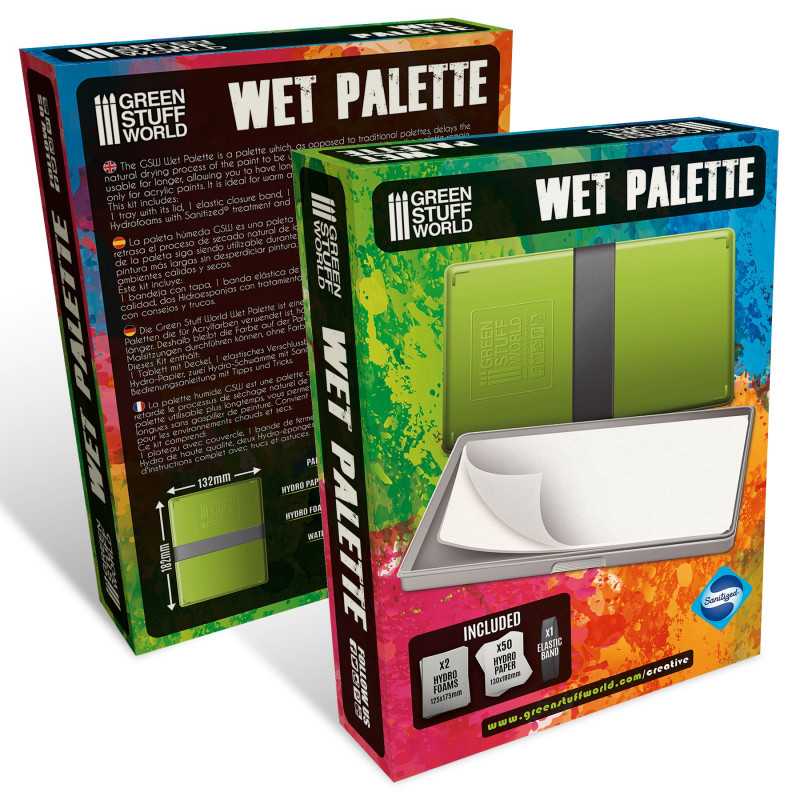 Green Stuff World - Palette Humide - MEKA NEKO