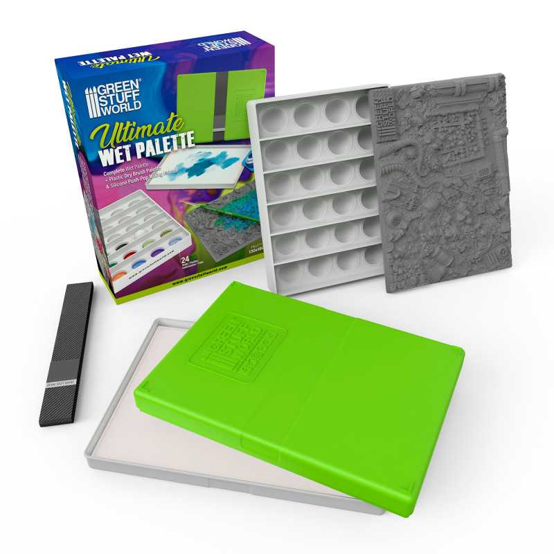 Green Stuff World - Palette Humide Ultime - MEKA NEKO