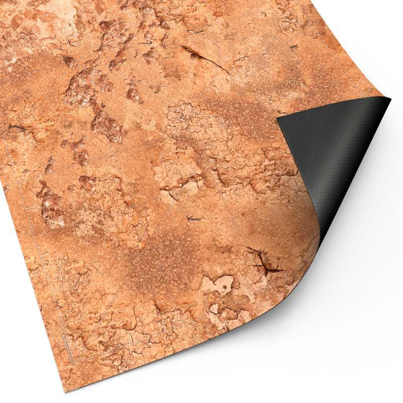 Green Stuff World - Tapis de Wargame : Dreadrock Badlands - MEKA NEKO