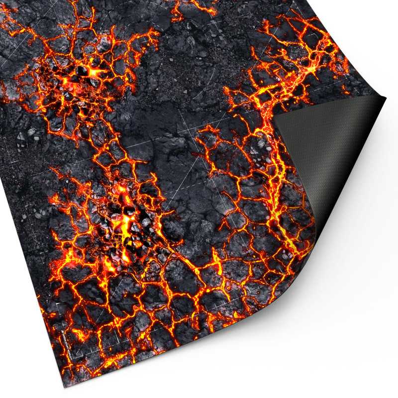 Green Stuff World - Tapis de Wargame : Flamecoil Path - MEKA NEKO