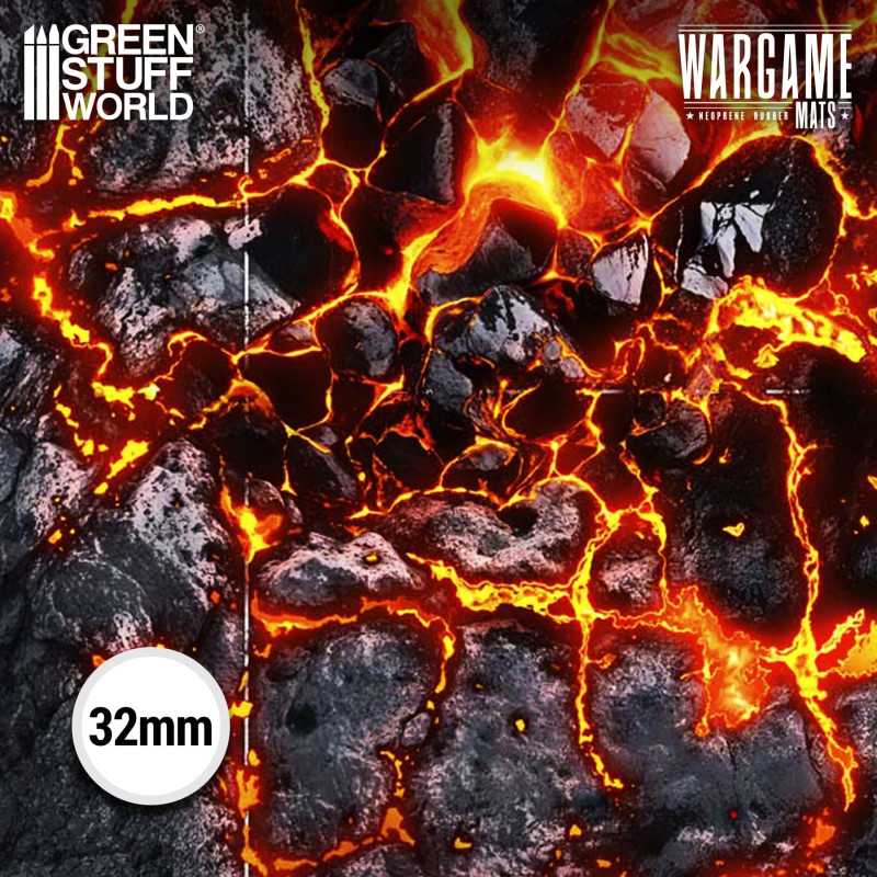 Green Stuff World - Tapis de Wargame : Flamecoil Path - MEKA NEKO