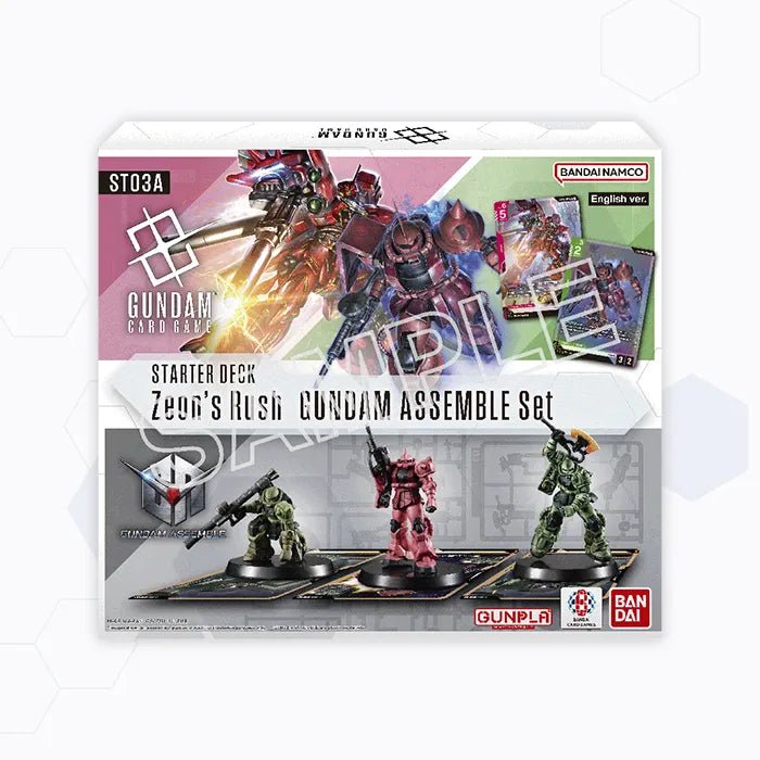 Gundam Assemble Starter Set [ST03A] Zeon’s Rush [PRÉCOMMANDE] - MEKA NEKO