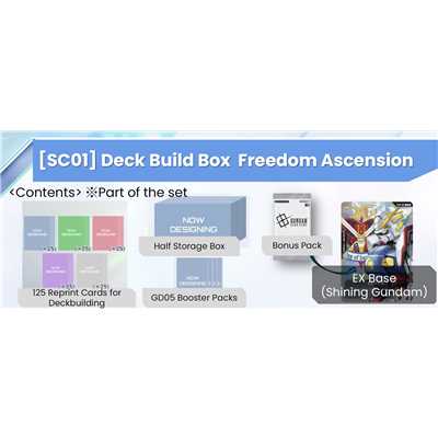 Gundam Card Game Deck Build Box [SC01] [PRÉCOMMANDE] - MEKA NEKO