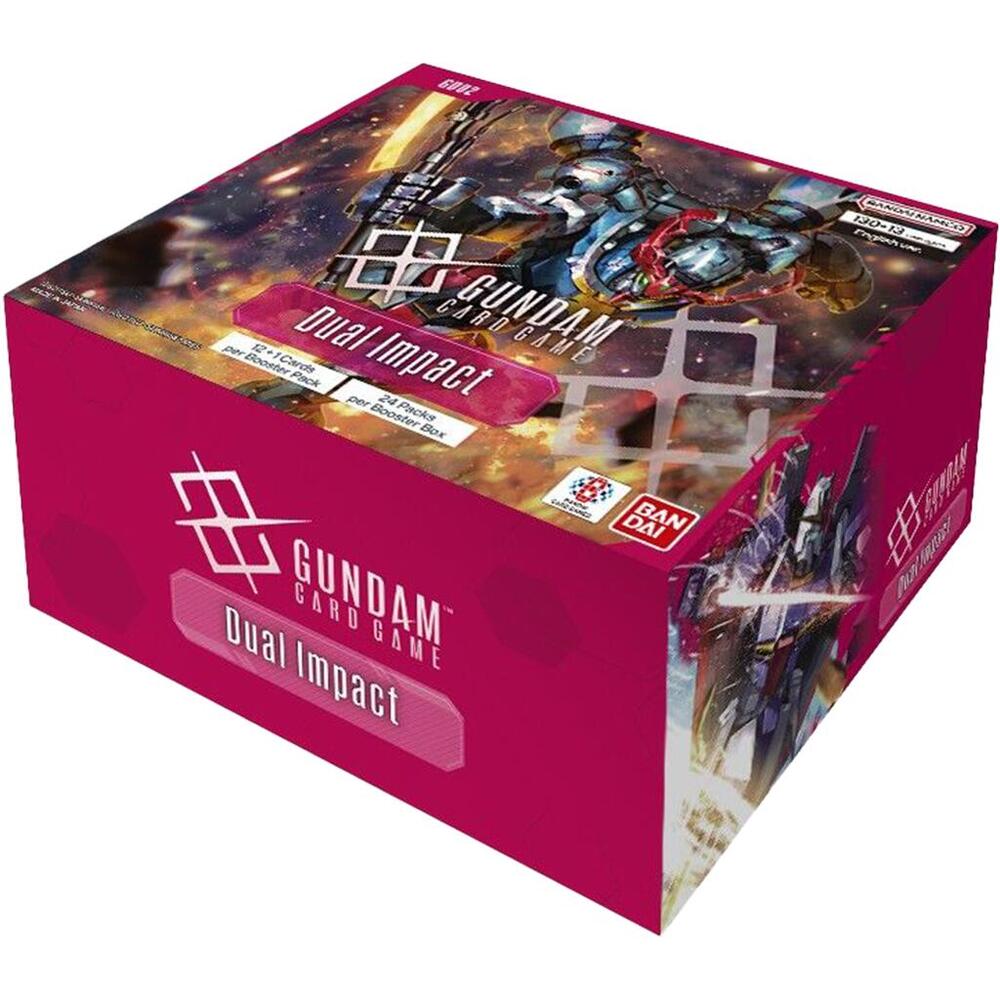 Gundam Card Game Display de 24 boosters [GD02 - DUAL IMPACT] - MEKA NEKO