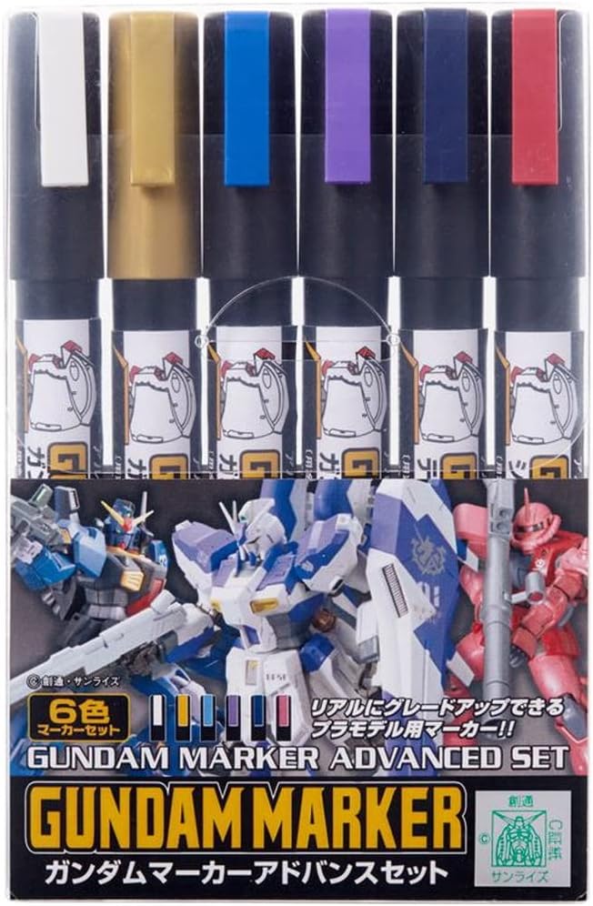 Gundam Marker - GMS - 124 Advanced Set - MEKA NEKO