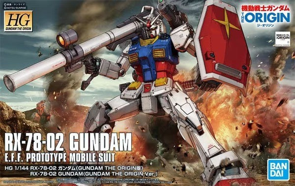 Gunpla HG 1/144 - Gundam RX-78-2 'The Origin Version'