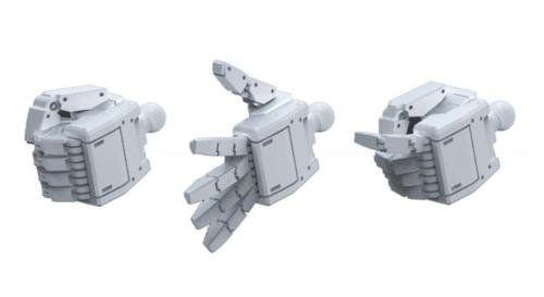 Gunpla Builders Parts HD MS Hand 01 E.F.S.F. 1/144 - MEKA NEKO