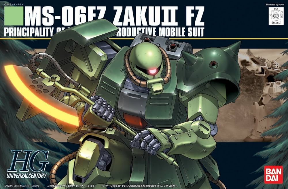 Gunpla HG 1/144 - 087 Zaku II Kai - MEKA NEKO