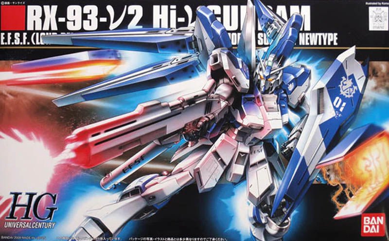Gunpla HG 1/144 - 095 Hi - Nu Gundam - MEKA NEKO