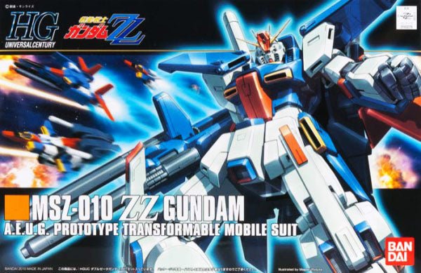 Gunpla HG 1/144 - 111 ZZ Gundam - MEKA NEKO