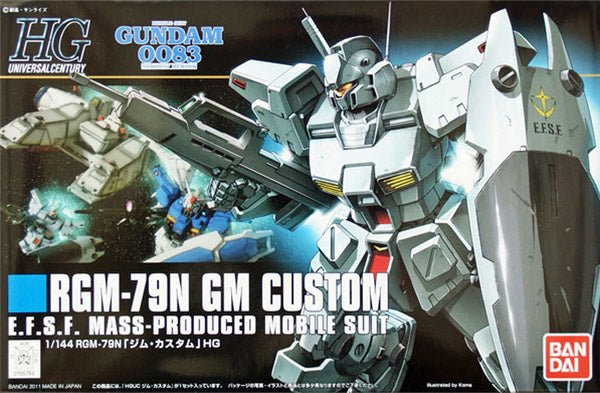 Gunpla HG 1/144 - 120 RGM - 79N GM Custom - MEKA NEKO