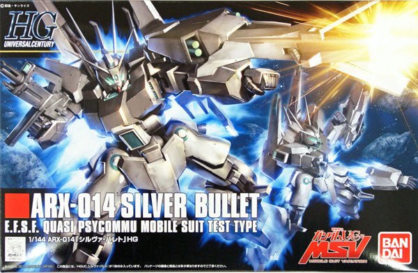 Gunpla HG 1/144 - 170 ARX - 014 Silver Bullet - MEKA NEKO