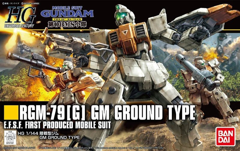 Gunpla HG 1/144 - 202 RGM - 79G GM Ground Type - MEKA NEKO