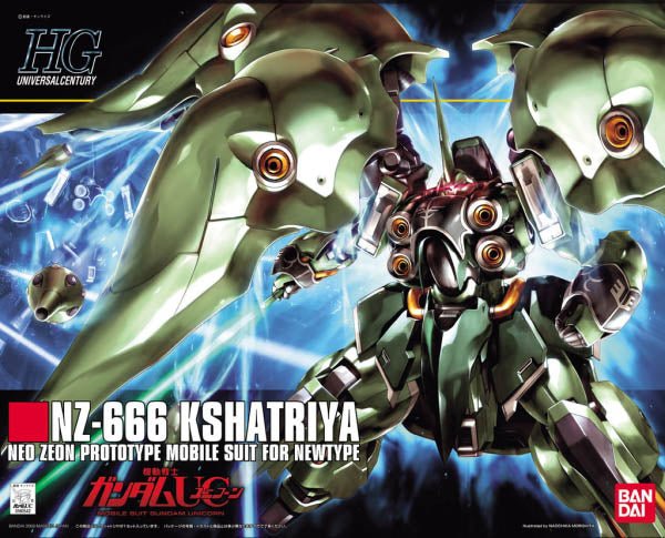 Gunpla HG 1/144 - 99 NZ - 666 Kshatriya - MEKA NEKO