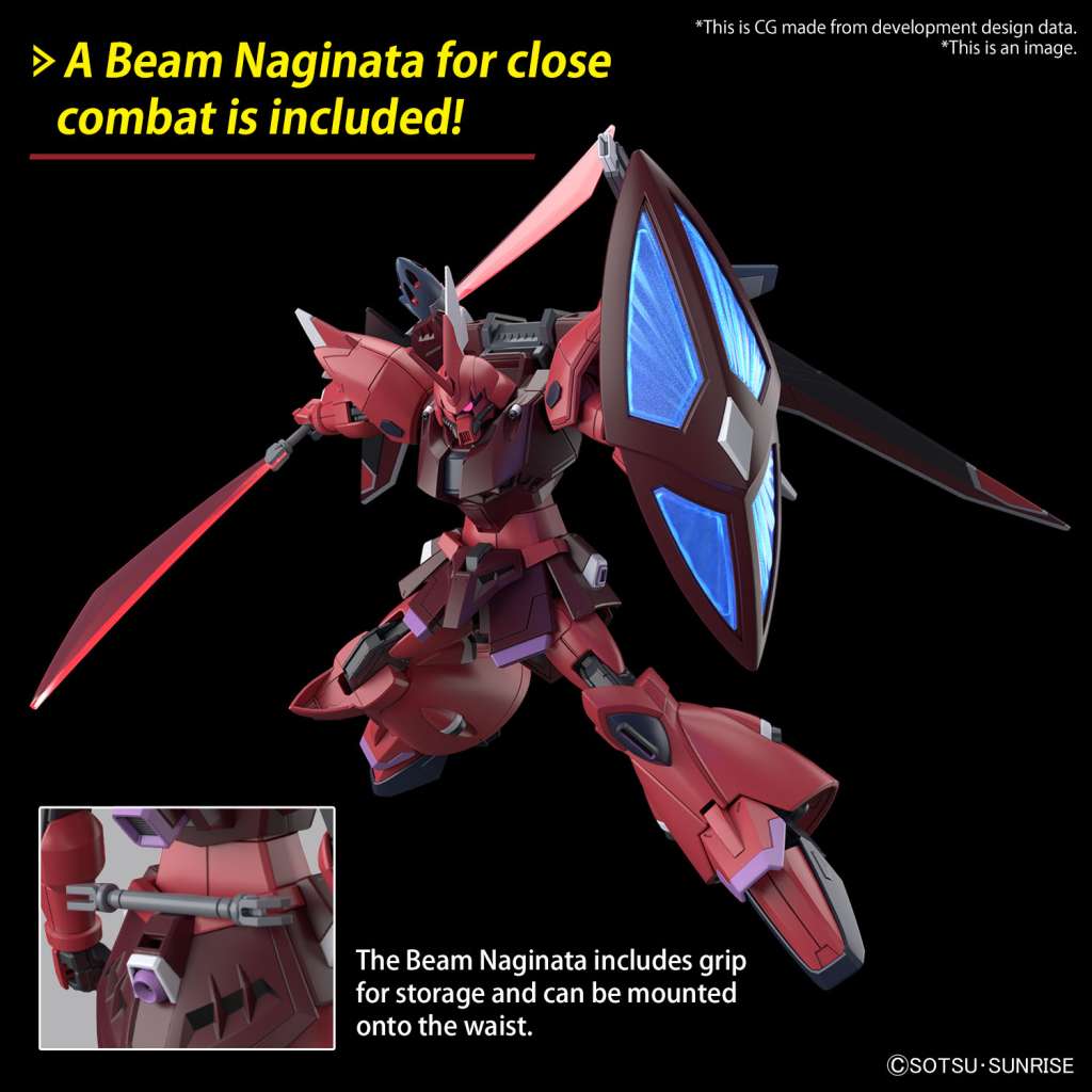Gunpla HG 1/144 - Gelgoog Menace - MEKA NEKO