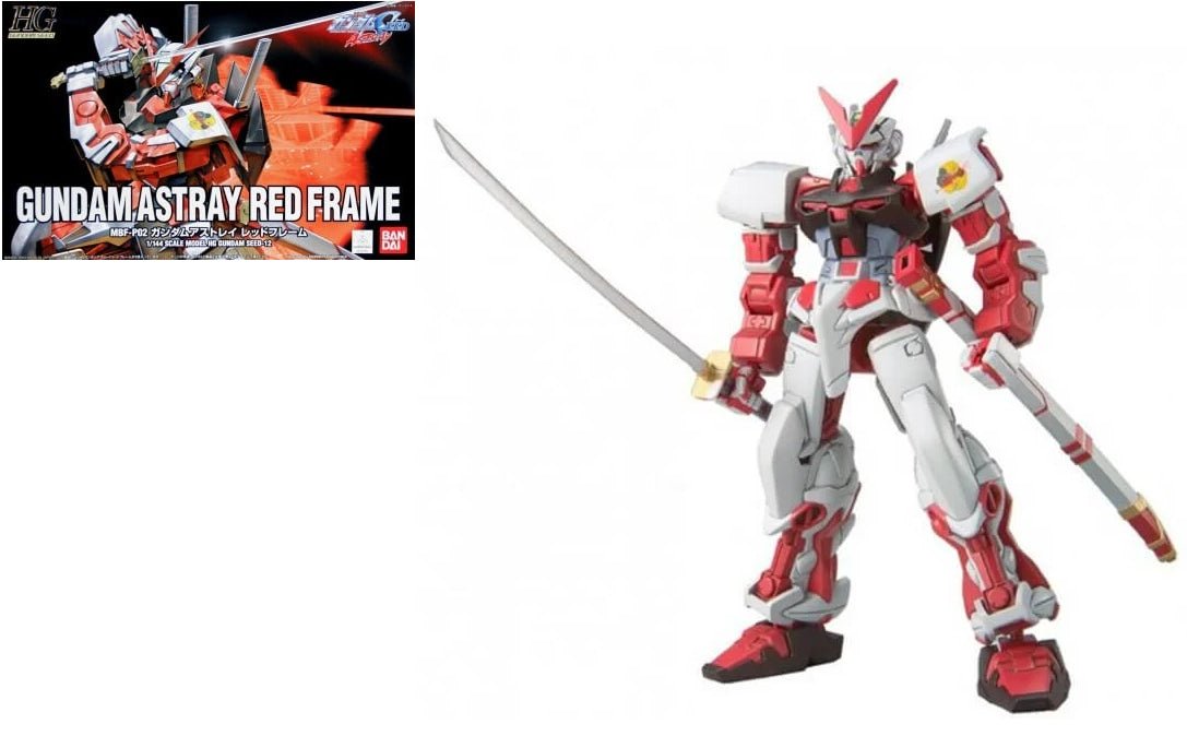 Gunpla HG 1/144 - Gundam Astray Red Frame - MEKA NEKO