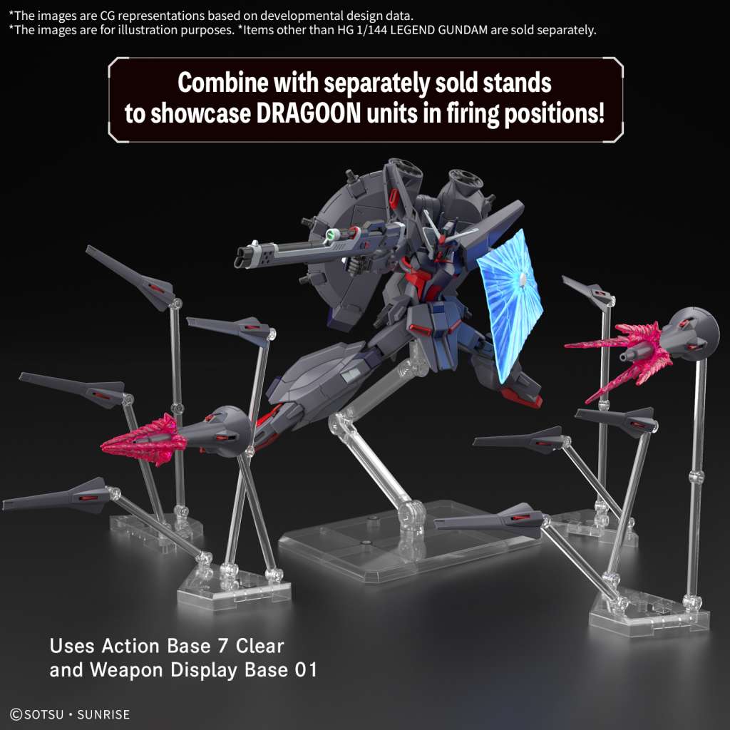 Gunpla HG 1/144 - Gundam Legend [PRÉCOMMANDE] - MEKA NEKO