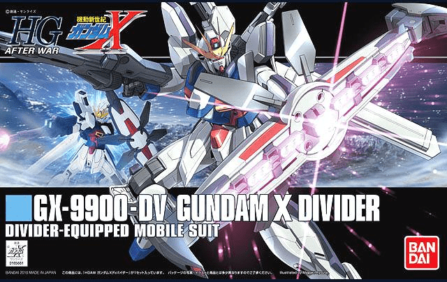 Gunpla HG 1/144 - Gx - 9900 Gundam X Divider - MEKA NEKO