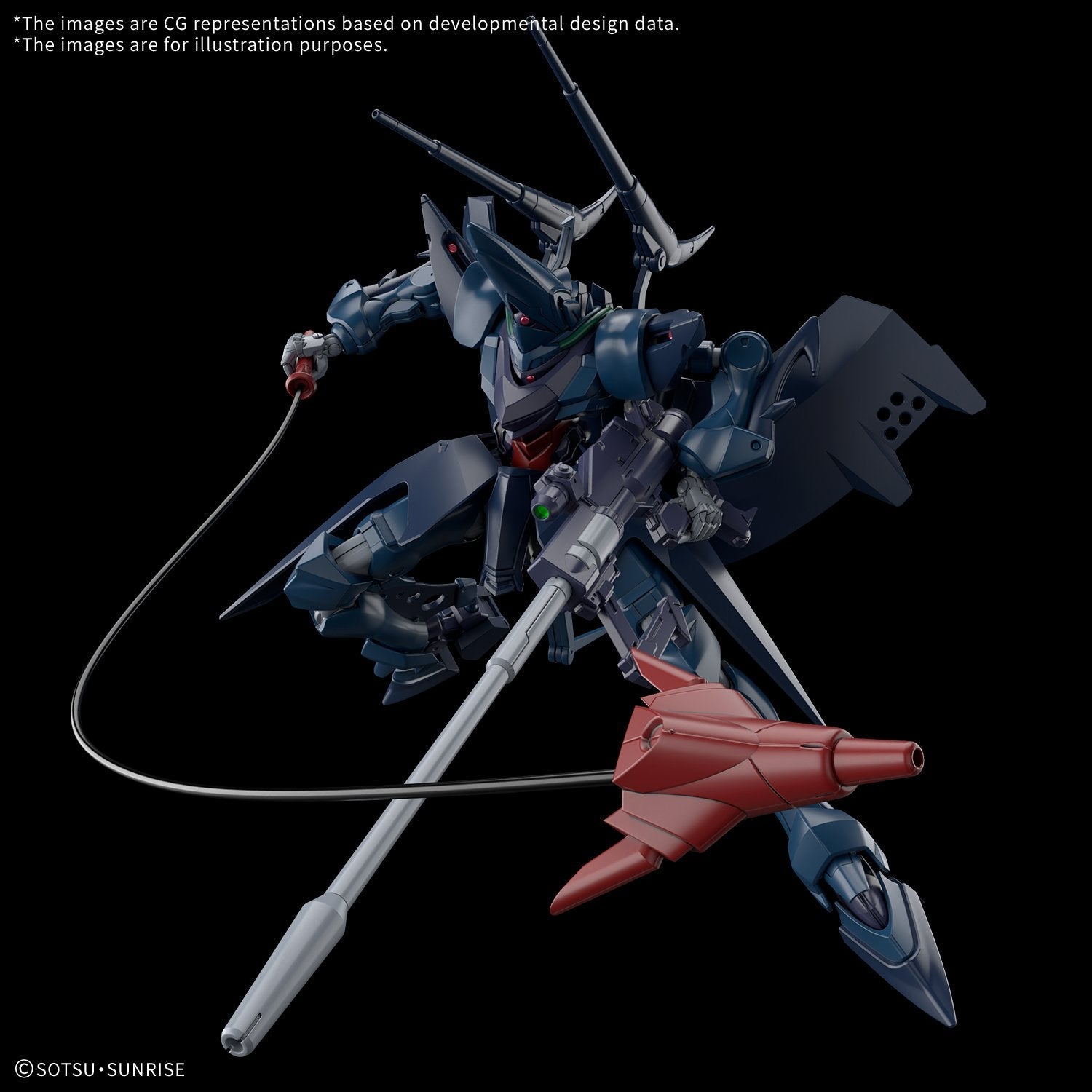 Gunpla HG 1/144 - Hambrabi (GQ) (PRÉCOMMANDE) - MEKA NEKO