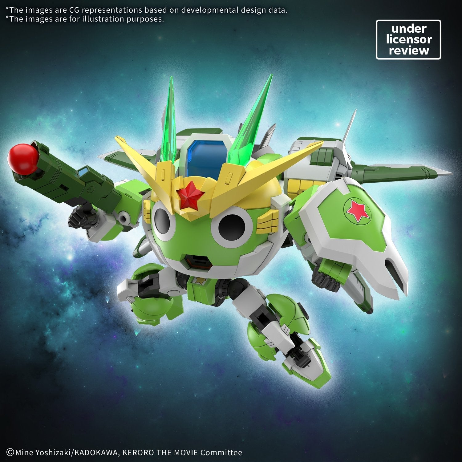 Gunpla HG 1/144 - New Keroro Robot (Tentative) (PRÉCOMMANDE) - MEKA NEKO
