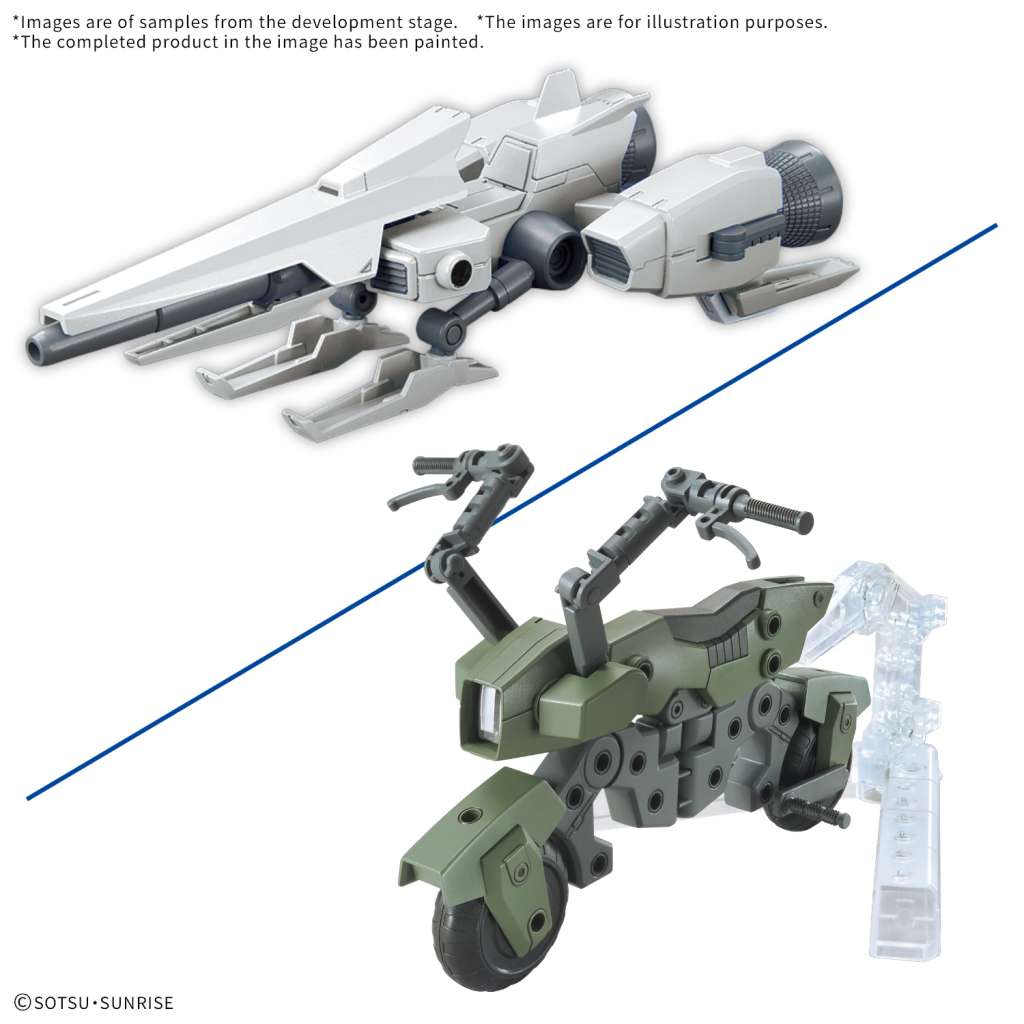 Gunpla HG 1/144 - Option Parts Set Gunpla 20 Ride - On Setl [PRÉCOMMANDE] - MEKA NEKO