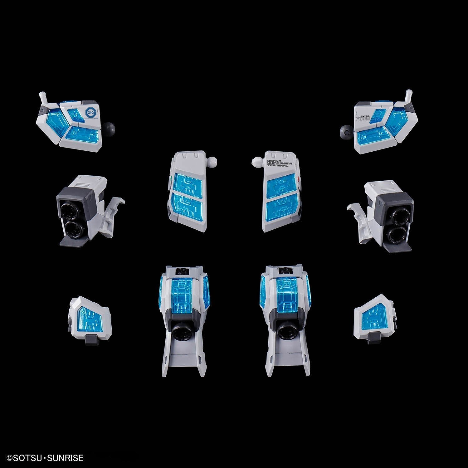 Gunpla HG 1/144 - RX - 78F00/E (EX - 001 G.L.R.S.S.) Chemical (PRÉCOMMANDE) - MEKA NEKO