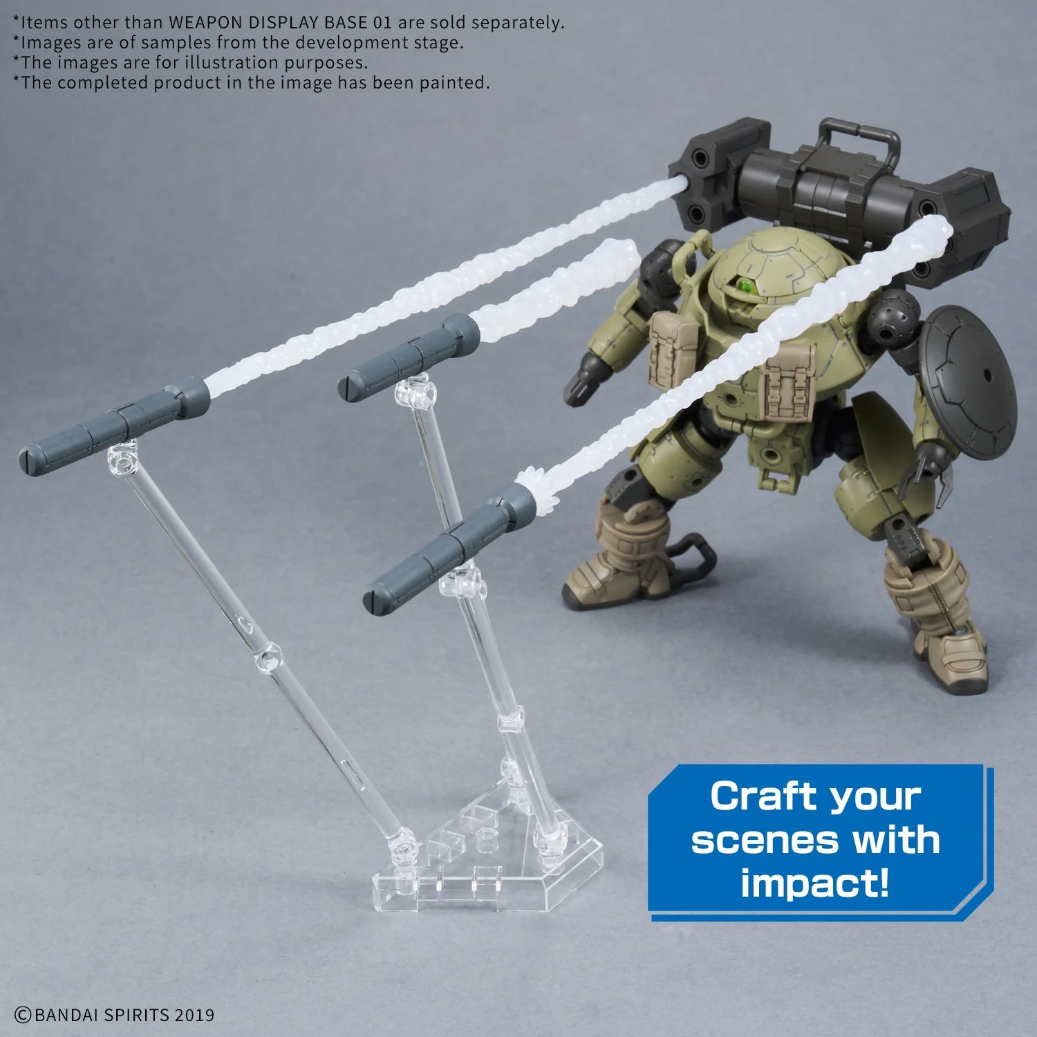 Gunpla HG 1/144 - Weapons Display Base 01 - MEKA NEKO