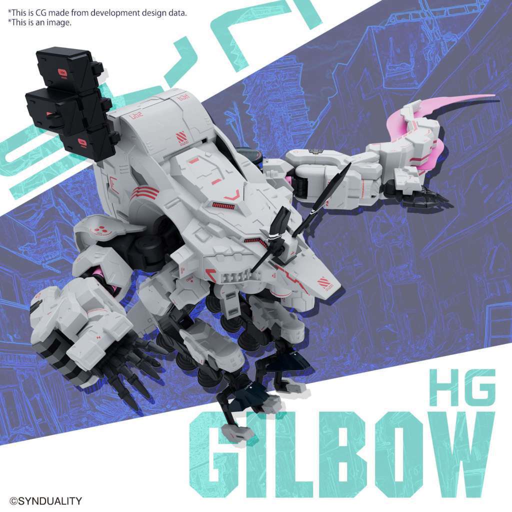Gunpla HG Synduality - GILBOW - MEKA NEKO