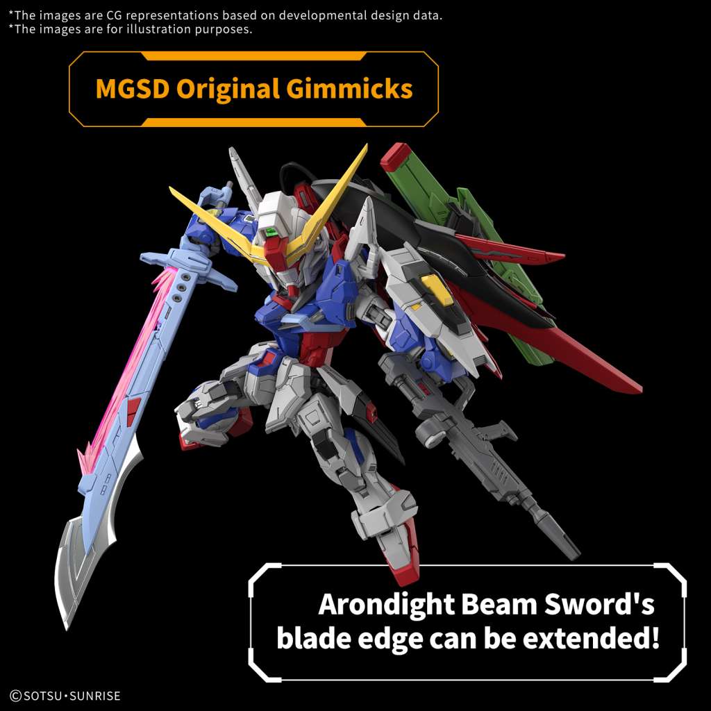Gunpla MGSD - Gundam Destiny [PRÉCOMMANDE] - MEKA NEKO