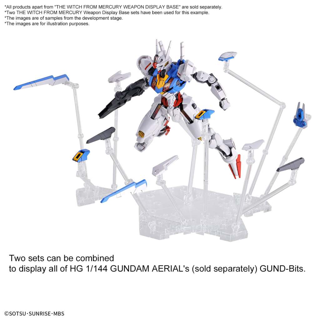 Gunpla - The Witch From Mercury Weapon Display Base - MEKA NEKO
