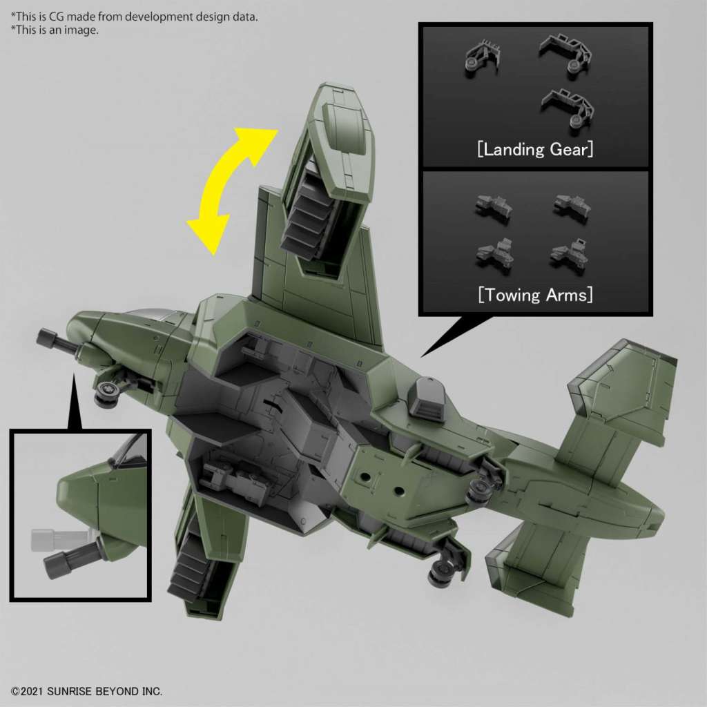 MK 1/72 Amaim Warrior - V - 33 Stock Carrier - MEKA NEKO