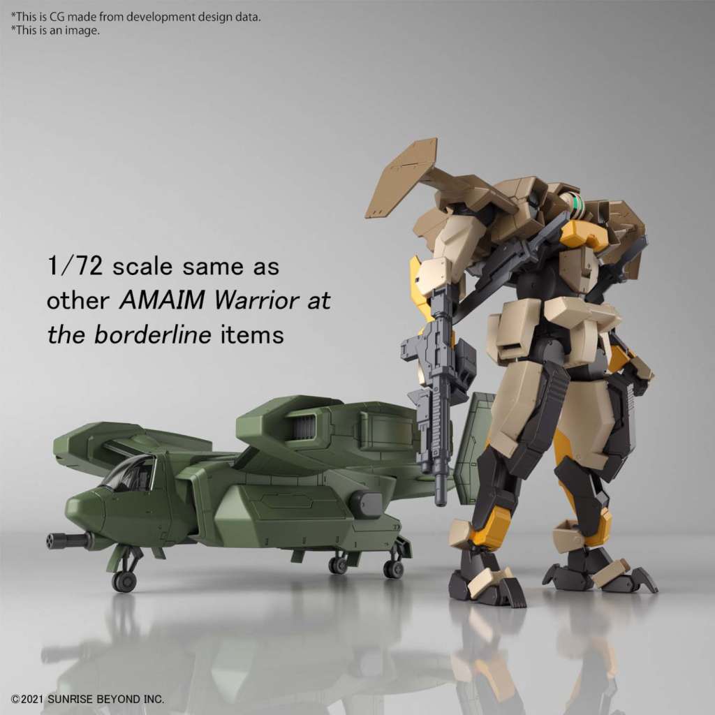 MK 1/72 Amaim Warrior - V - 33 Stock Carrier - MEKA NEKO