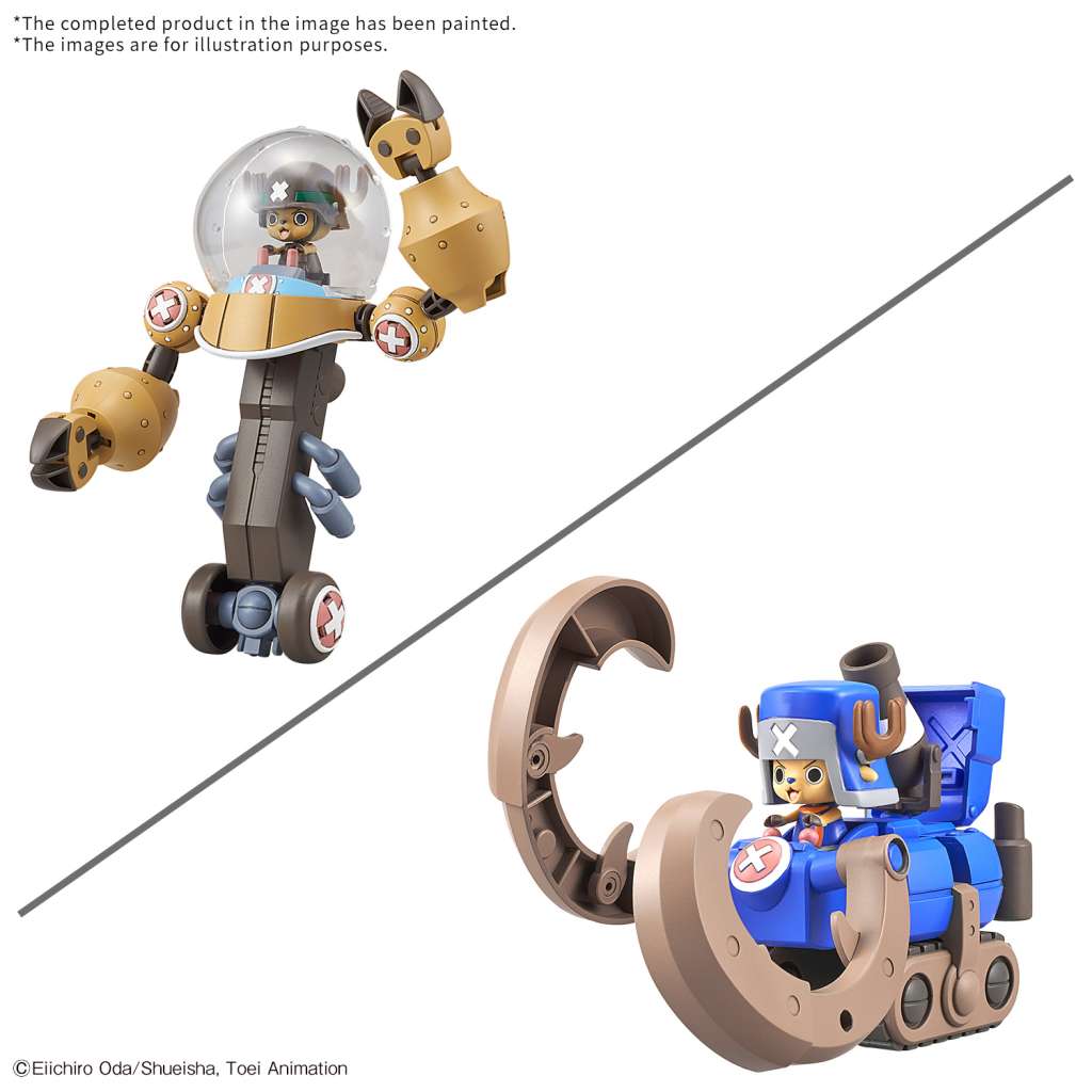 MK One Piece : Chopper Robo Super 2&3 Heavy Armor & Horn Dozer [PRÉCOMMANDE] - MEKA NEKO