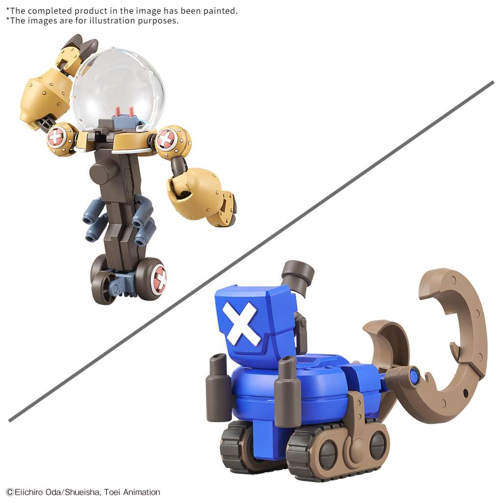 MK One Piece : Chopper Robo Super 2&3 Heavy Armor & Horn Dozer [PRÉCOMMANDE] - MEKA NEKO