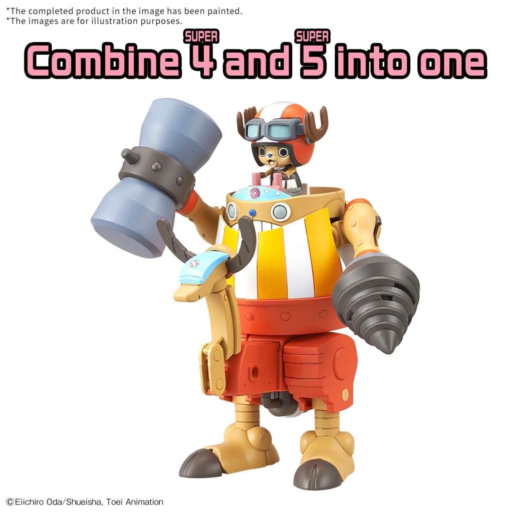 MK One Piece : Chopper Robo Super 4&5 Kung Fu Tracer & Walk Hopper [PRÉCOMMANDE] - MEKA NEKO