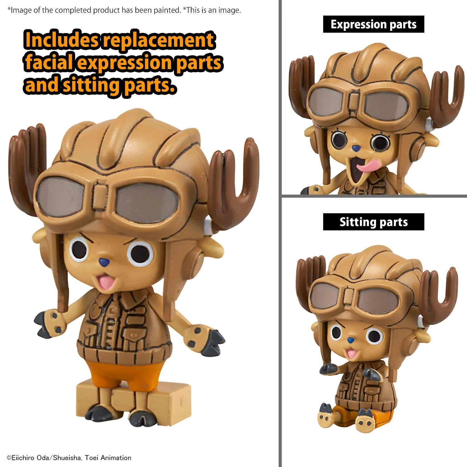 MK One Piece : Chopper Robot 1 & 2 Tank & Chopper Wing - MEKA NEKO