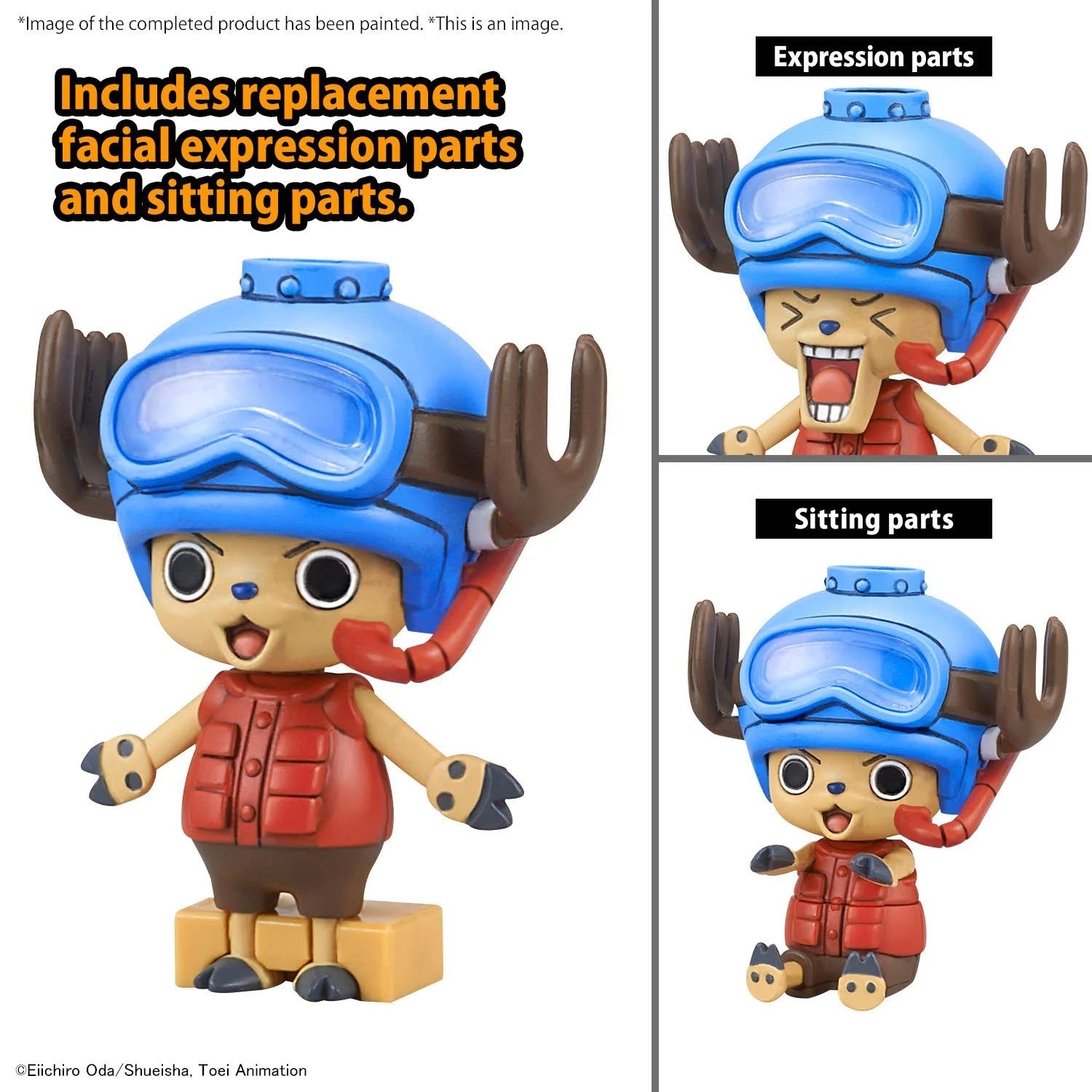 MK One Piece : Chopper Robot 3 & 5 Submarine & Choper Crane - MEKA NEKO