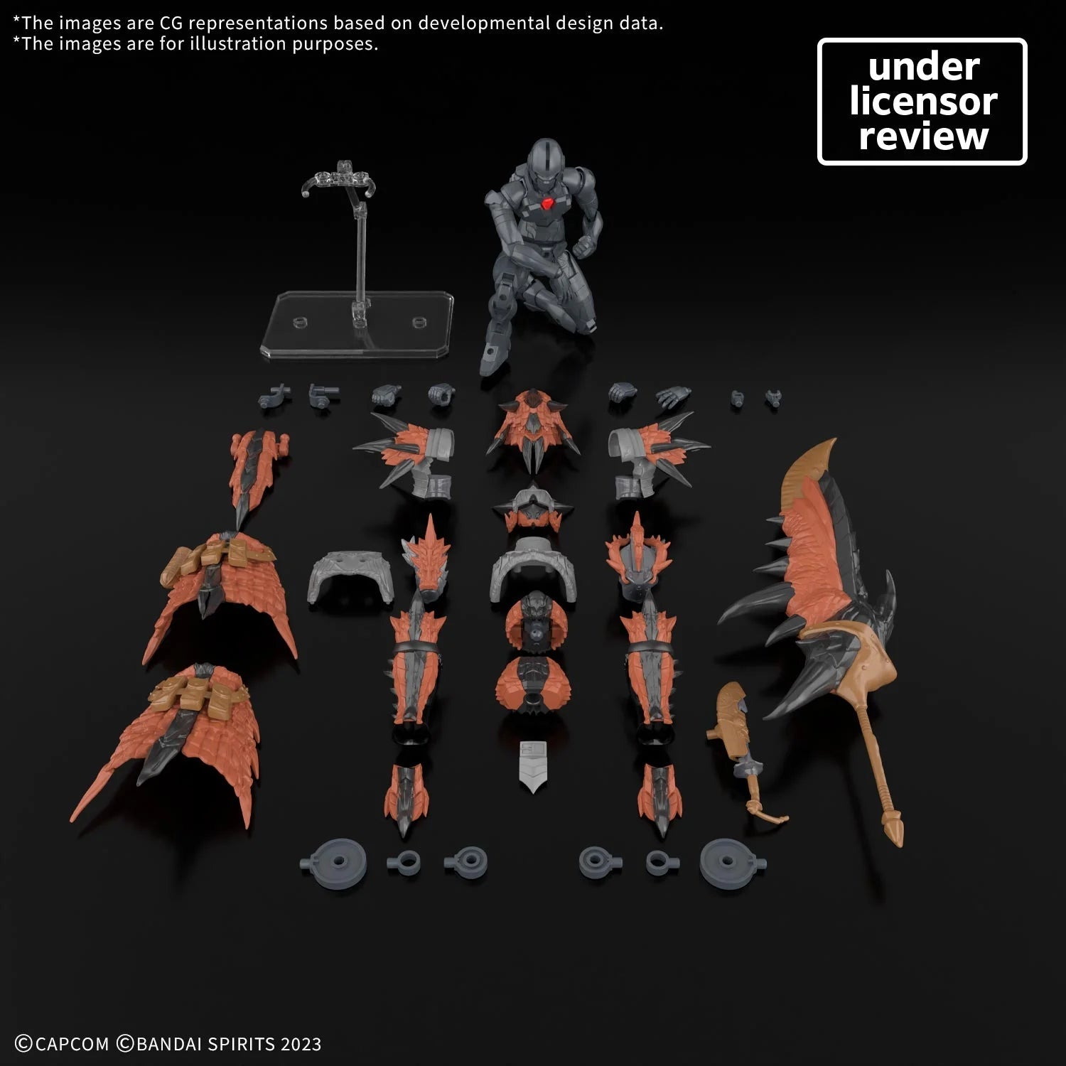 Model Kit 30 Minutes Fantasy - Monster Hunter Wilds - Rathalos Equipment "Rathalos" (PRÉCOMMANDE) - MEKA NEKO