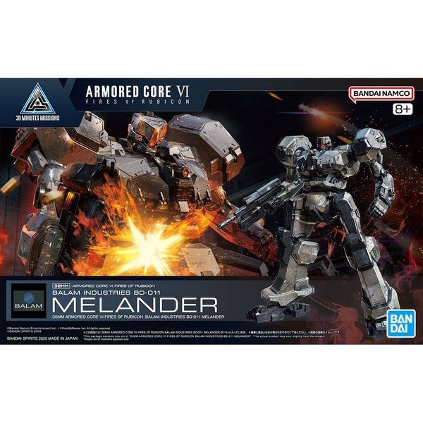 Model Kit 30MM - Armored Core VI Balam Industries BD - 011 Melander - MEKA NEKO