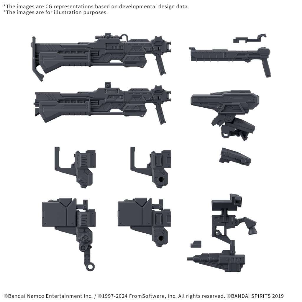 Model Kit 30MM - Armored Core VI Weapon Set 03 - MEKA NEKO