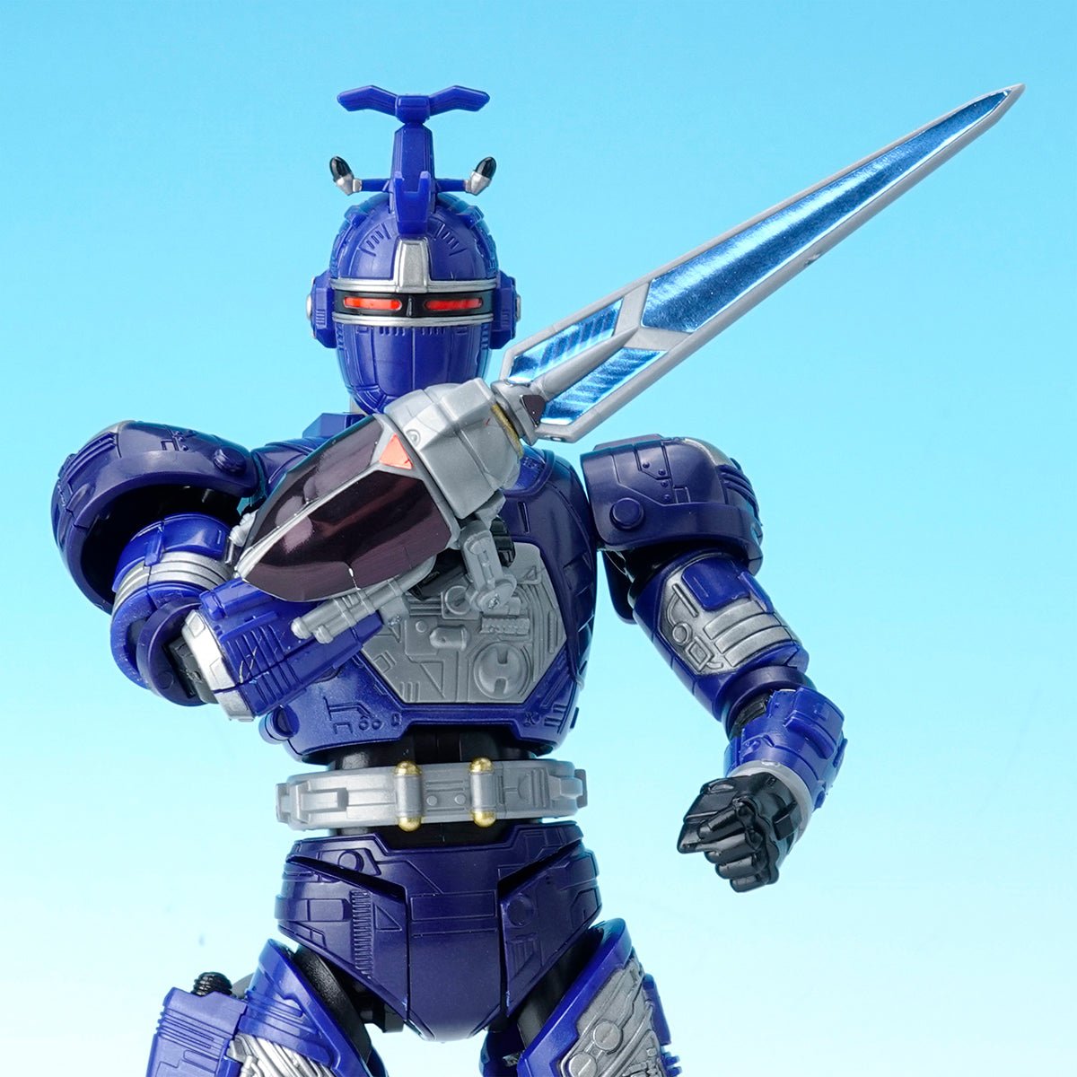 Bandai Beetle Borgs Vehicule Blue Stinger AV 1996 Vintage Bandai Beetle Borgs Vehicule Blue Stinger AV 1996 Vintage