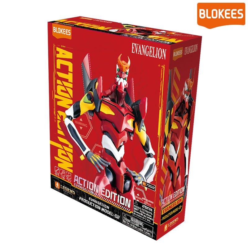 Model Kit Evangelion - Action Edition Eva Unit 02 - MEKA NEKO