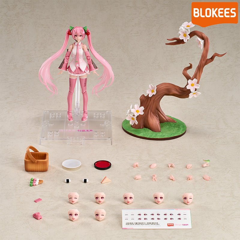 Model Kit Hatsune Miku - Fantastics Series : Sakura Miku - MEKA NEKO