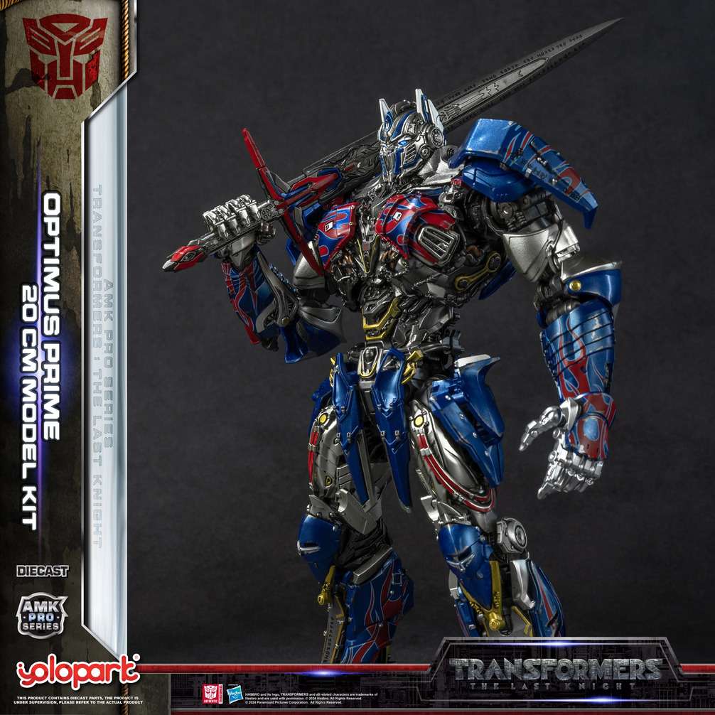 Model Kit Transformers - AMK Pro Optimus Prime (The Last Knight) - MEKA NEKO