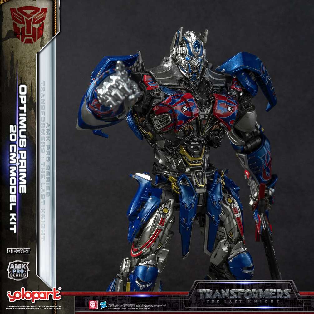 Model Kit Transformers - AMK Pro Optimus Prime (The Last Knight) - MEKA NEKO