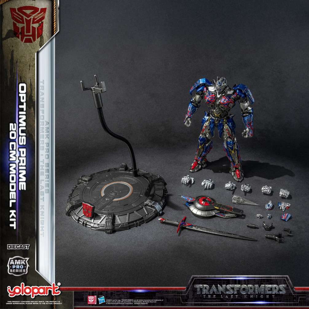 Model Kit Transformers - AMK Pro Optimus Prime (The Last Knight) - MEKA NEKO