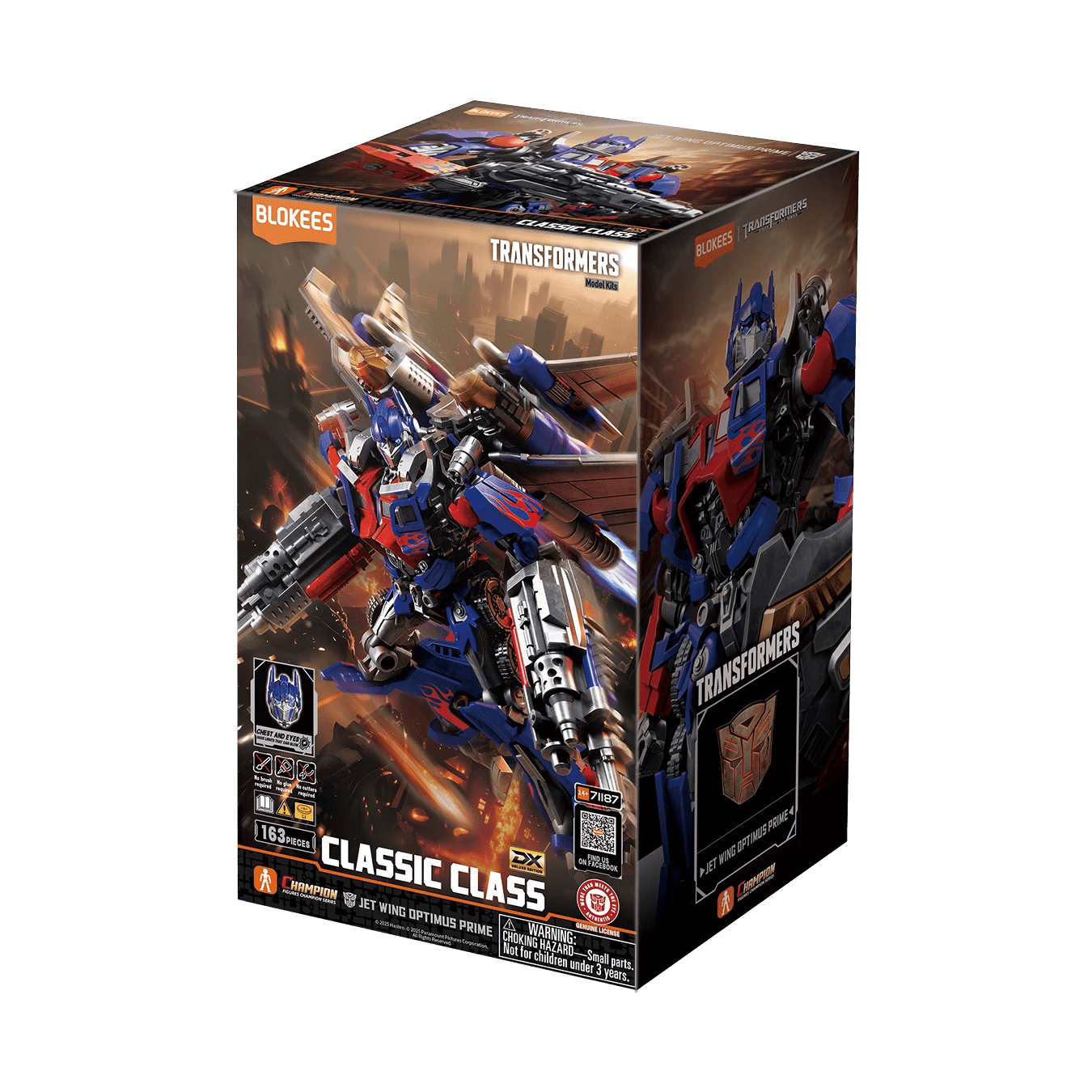 Model Kit Transformers - Classic Class 21 Jet Wing Optimus Prime - MEKA NEKO