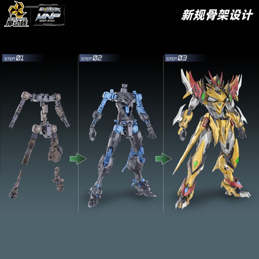 Motor Nuclear - MNP - XH01 Baiqi [PRÉ - COMMANDE] - MEKA NEKO